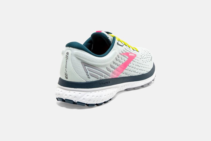 Brooks Ghost 13 Road Löparskor Dam - Grå/Rosa - 5247-QSDFN